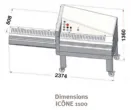 Trancheur  ctelettes lectrique 90 et 180 coupes/min DADAUX - ICONE 1100 ELEC ICONE 1100 ELEC